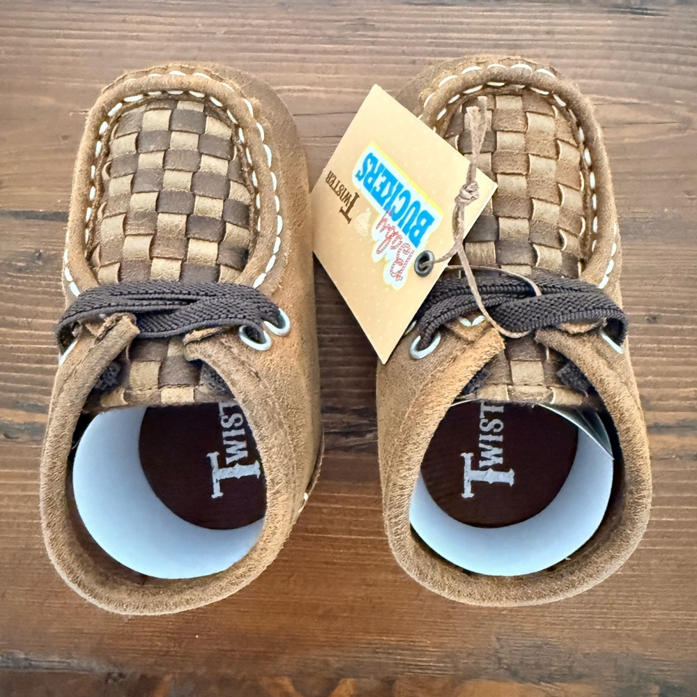 Twister Carson Baby Bucker Moccasin Boots Infant 4 - Picture 5 of 11